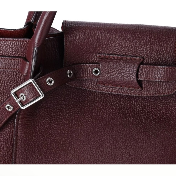 Celine Big Bag Small Tote Convertible Shoulder Bag Smooth Leather Bordeaux - Picture 7 of 13